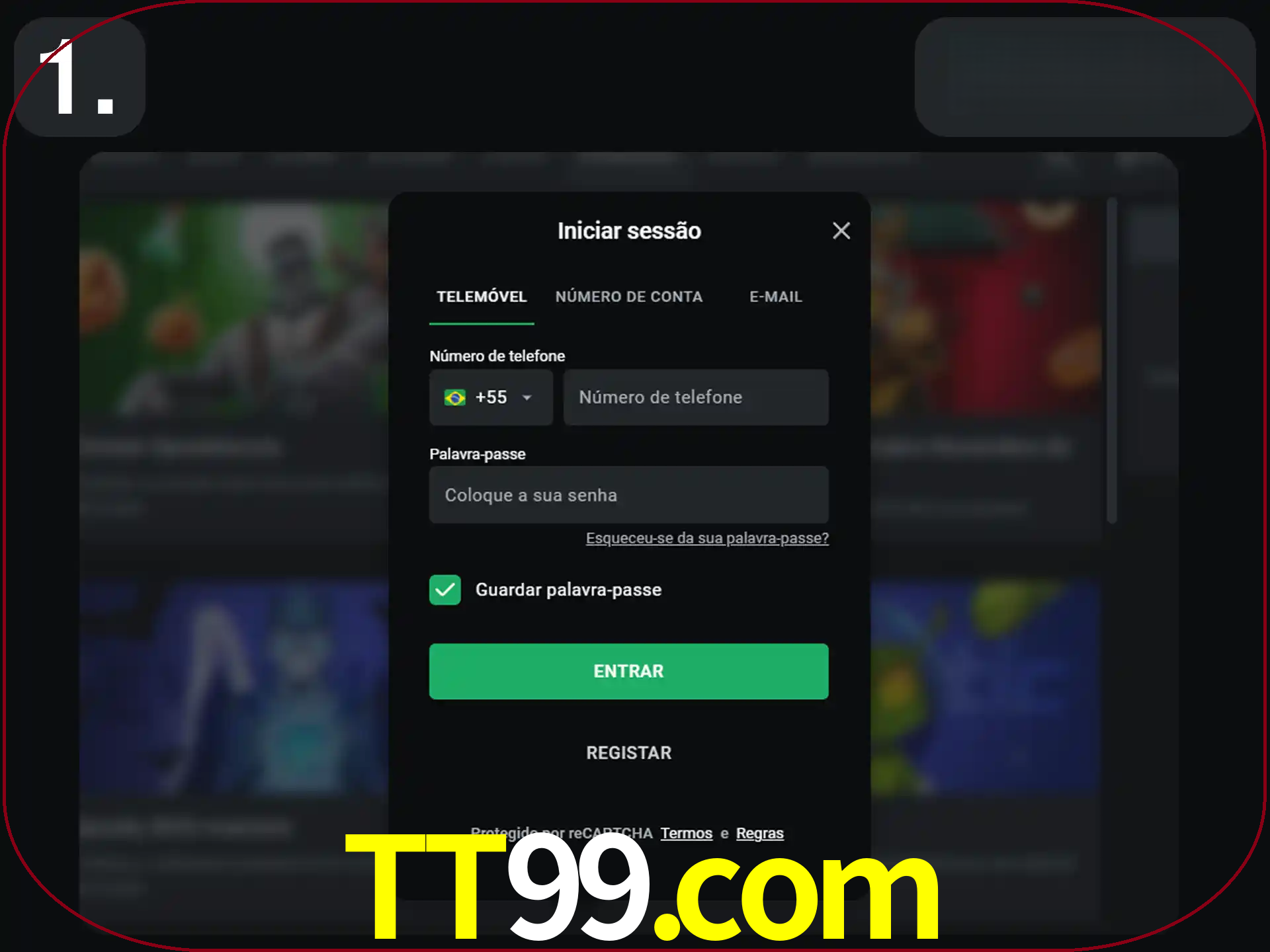 Acesse o site.